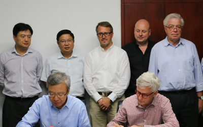 泰豪公司與德國Agn集團簽署合作協議